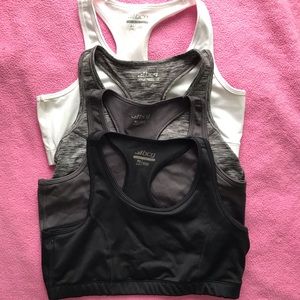 Girls sports bras pack